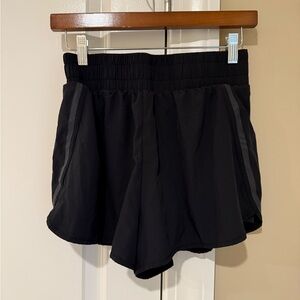 Black Women's Athletic Shorts